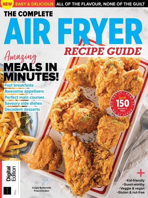 Title details for Complete Air Fryer Recipe Guide, 6th Ed by Future Publishing Ltd - Available